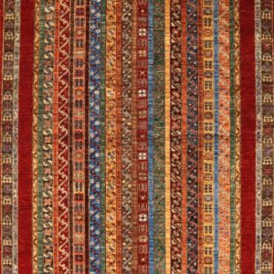 Afghan Handmade Rug -Stock #AR-1935-Size- 207X156 Cm-6.7x5.1Ft.