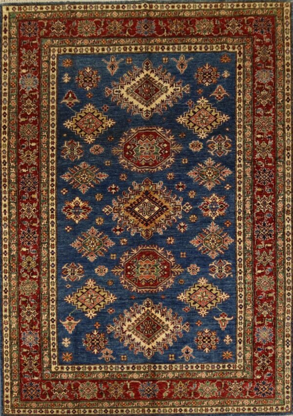 Afghan Handmade Rug -Stock #Q-B302-Size- 269X181 Cm-8.8x5.9Ft.