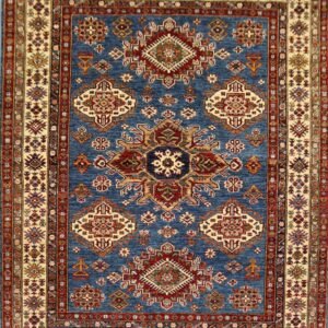 Afghan Handmade Rug -Stock #Q-1973-Size- 205X155Cm-67X5.1Ft.