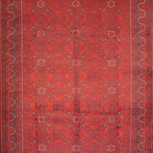 Afghan Handmade Rug -Stock #KM-96 -Size- 305X201 Cm-10.0x6.5Ft.