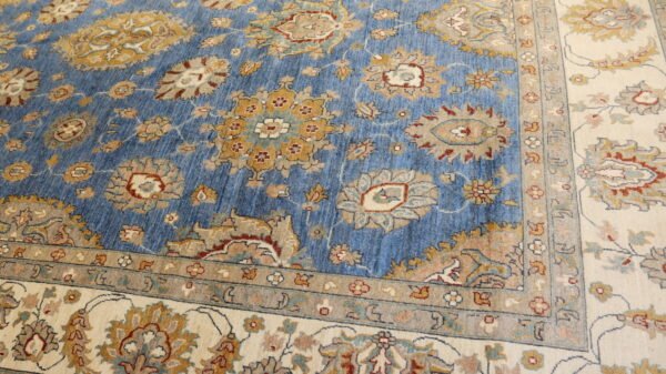 Afghan Handmade Blue Area Ziegler Rugs,STOCK #CH-695- 427 X 301 Cm, 10 X 14 Ft. - Image 10