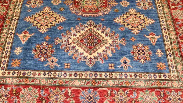 Afghan Handmade Rug -Stock #Q-B302-Size- 269X181 Cm-8.8x5.9Ft. - Image 10