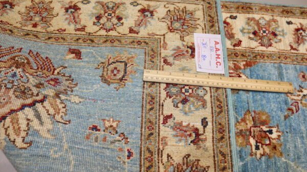 Afghan Handmade Rug -Stock #CH-832-Size-311X80-CM 10.2x2.6FT - Image 3