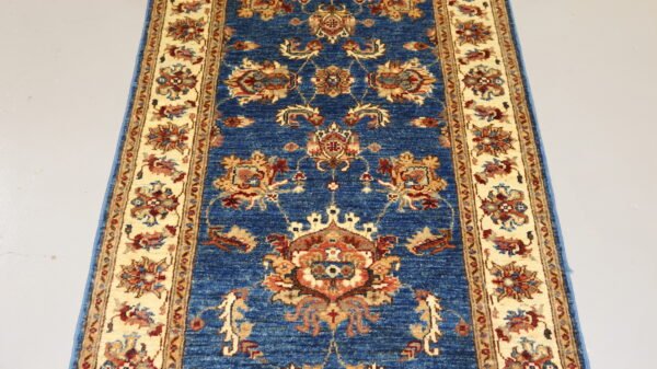 Afghan Handmade Rug -Stock #CH-834-Size-306X80-CM -10.0x2.6FT - Image 4