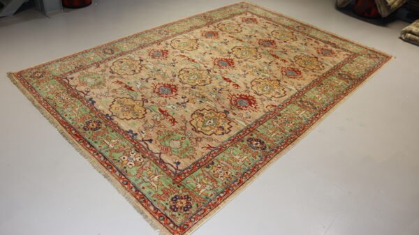 Afghan Handmade Rug -Stock #CH-837-Size-293X200-CM 9.6x6.5FT - Image 4