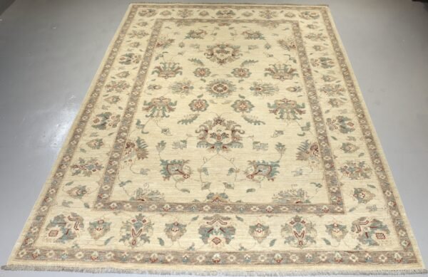 Afghan Handmade Rug -Stock #CH-841-Size-298X198-CM 9.7x6.4FT