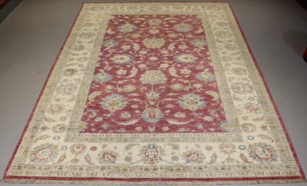 Afghan Handmade Rug -Stock #CH-842-Size-296X209-CM 9.7x6.8FT1330