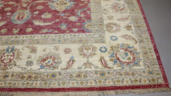 Afghan Handmade Rug -Stock #CH-842-Size-296X209-CM 9.7x6.8FT1330 - Image 5