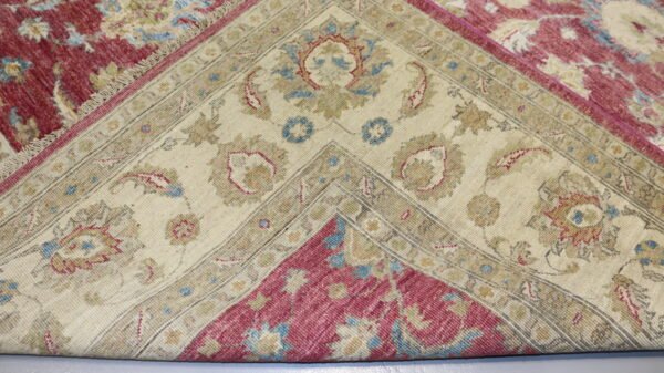 Afghan Handmade Rug -Stock #CH-842-Size-296X209-CM 9.7x6.8FT1330 - Image 6