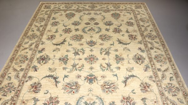 Afghan Handmade Rug -Stock #CH-845-Size-294X200-CM 9.6x6.5FT - Image 3