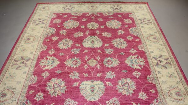 Afghan Handmade Rug -Stock #CH-849-Size-293X201-CM 9.6x6.7FT - Image 4