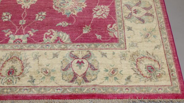 Afghan Handmade Rug -Stock #CH-849-Size-293X201-CM 9.6x6.7FT - Image 6