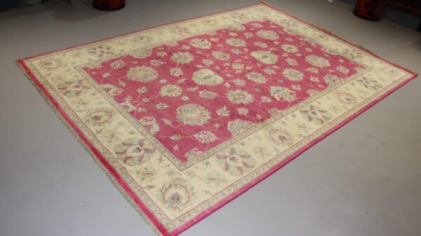 Afghan Handmade Rug -Stock #CH-849-Size-293X201-CM 9.6x6.7FT - Image 9