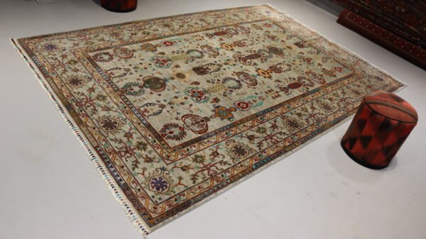 Exquisite Handwoven Area Rug for Timeless Elegance (Stock #AR-2274) – Size: 304 x 203 CM (9.9 x 6.6 FT) - Image 7