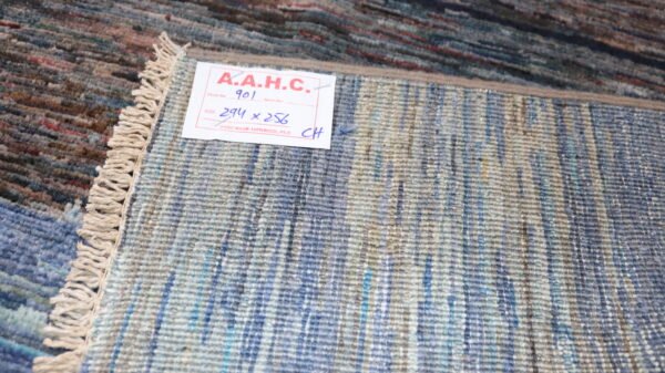 "Artistic Rug Featuring a Tree and Floral Motif, Perfect for Creating a Serene and Nature-Inspired Ambiance."(Stock #CH-901) – Size: 294 x 256 CM (9.6x 8.3 FT) - Image 8