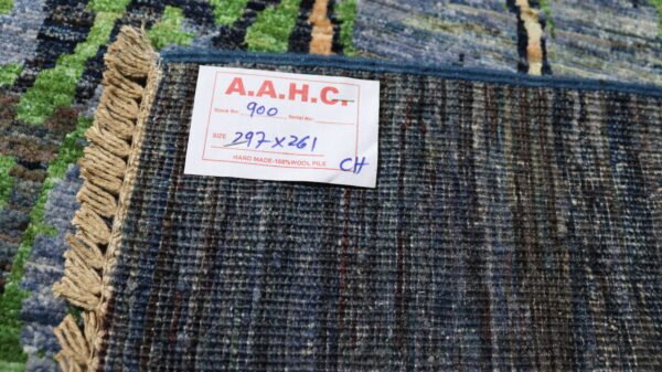 "Nature-Inspired Sunset Rug: A Colorful Artistic Statement for Your Home"(Stock #CH-900) – Size: 297 x 261 CM (9.7x 8.5 FT) - Image 7