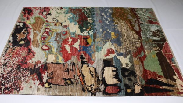 Transform Your Space with a Vibrant Abstract Rug (Stock #CH-917) – Size: 292 x 206 CM (9.5x 6.7 FT) - Image 7
