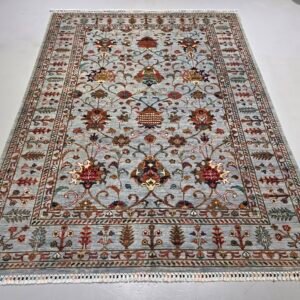 (Stock #AR-2435) – Size: 242 x 177 CM (7.9 x 5.8 FT)