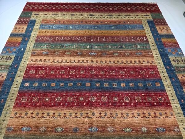 afghani handwoven rug, carpet