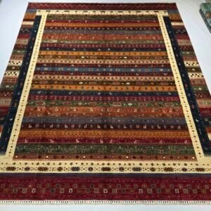 (Stock #AR-2418) – Size: 371 x 278 CM (12.1 x 9.1 FT)