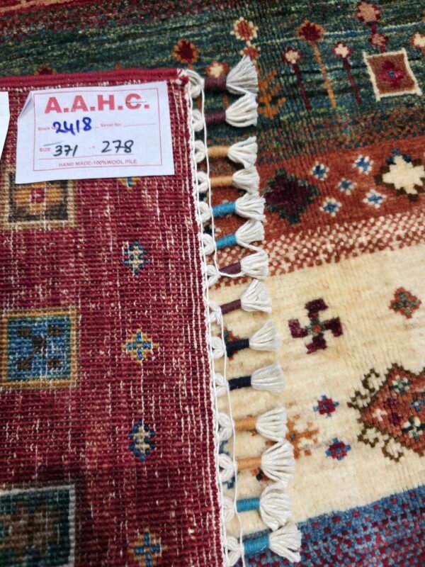 (Stock #AR-2418) – Size: 371 x 278 CM (12.1 x 9.1 FT) - Image 5