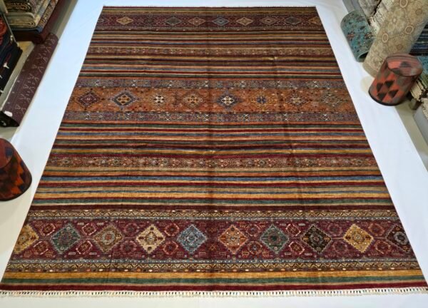 (Stock #AR-2413) – Size: 385 x 305 CM (12.6 x 10.0 FT)